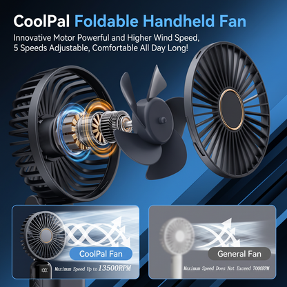 CoolPal™ - Compact Handheld Fan