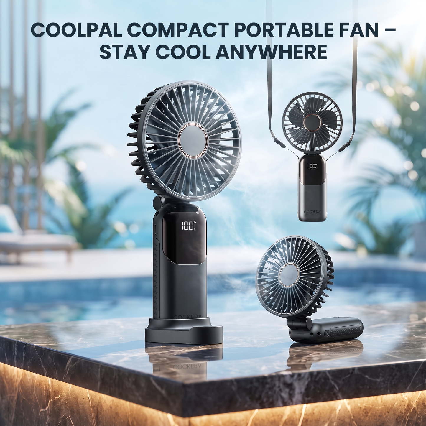 CoolPal™ - Compact Handheld Fan