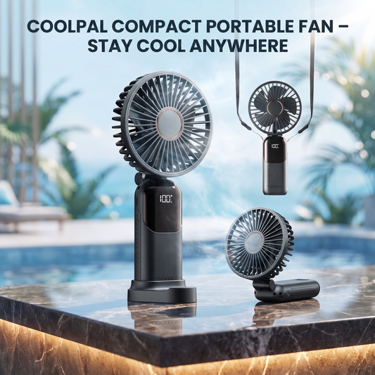 CoolPal™ - Compact Handheld Fan