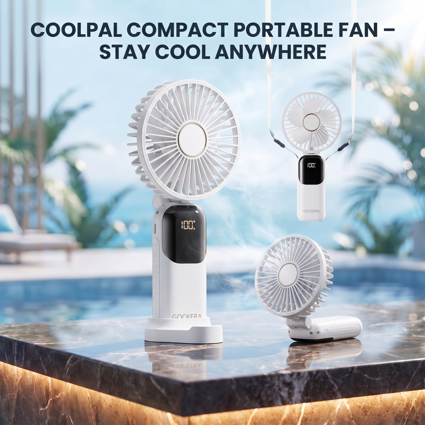 CoolPal™ - Compact Handheld Fan