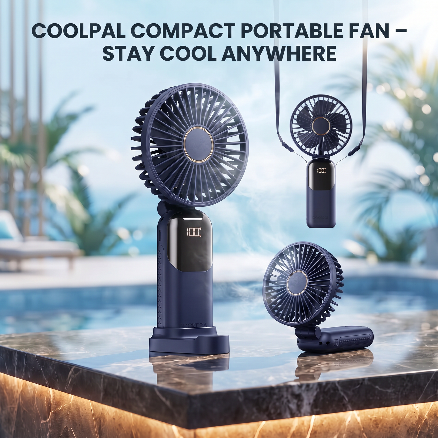 CoolPal™ - Compact Handheld Fan